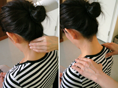 首・肩のリフレ 5分