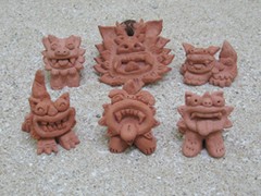 ちゅらシーサー作り体験