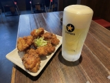 とり天と生ビール